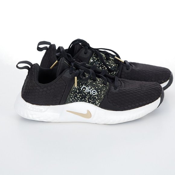 Nike Shoes - Nike Renew In-Season TR 10 Premium Black Metallic Gold  Women's Size 7